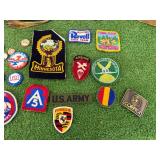 Patches, Buttons, Pens/Pencils