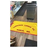 consumer lumber co. Muncie Indiana horse blanket advertisement