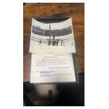 aqueduct race track snowy photograph