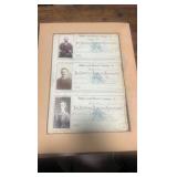 1898 riders and drivers licenses