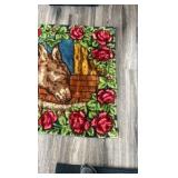 large horse tapestry