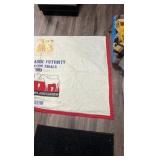 1993 trinity meadows Texas classic futurity elimination trials horse blanket