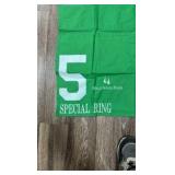special ring #5 Hollywood park horse blanket