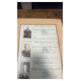 1898 riders and drivers licenses