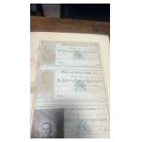 1898 riders and drivers licenses