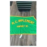 m.c. implement Humphrey Nebraska horse blanket advertising