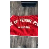 tribe of yessir purse ak-sar-Ben horse blanket