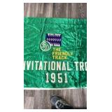 1951 the friendly track invitational trot horse blanket