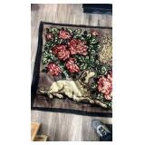 horse and dog tapestry