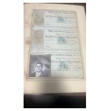 1898 riders and drivers licenses