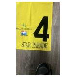 Hollywood park star parade #4 horse blanket