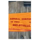 1950 admiral corporation the winner horse blanket