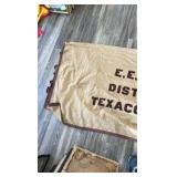 Texaco advertising horse blanket