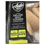 Auto Drive Deluxe Seat Covers 2-Pack