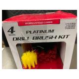 Platinum Series Drill Brush Kit - 4 Brushes, 1/4 Inch Quick Connect