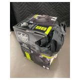 Auto Drive 2-Pack Seat Covers - Black & Teal - Fits Most Vehicles with Removable Headrests