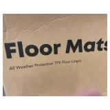 YHT Auto Floor Mats - Vehicle-Specific TPE All-Weather Floor Liners Front & 2nd Row