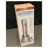 Kaphio 2-in-1 Body Hair Trimmer & Facial Hair Removal for Women