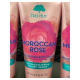 Tree Hut Moroccan Rose Moisturizing Body Lotion 251 mL (8.5 US fl oz) (Lot of 4)