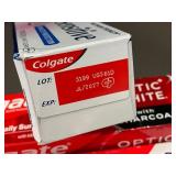 Colgate Toothpaste Variety Pack: Optic White Pro Series, Charcoal Whitening, Sensitive Protection