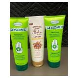 Glysomed Hand Cream Chamomile & Glycerin 250 mL x2 & Hawaiian Tropic Aloha Glow Lotion 8 oz
