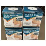VOGSIG Silicone Scar Sheets 1.6in x 150in Roll - 4-Pack