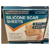 VOGSIG Silicone Scar Sheets 1.6in x 150in Roll - 4-Pack