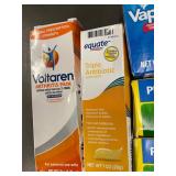 Assorted OTC Topical Medications - Voltaren, VapoRub, Preparation H & More