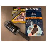 3M Futuro Elbow Support - Kent Detangle & Grooming Brush - Bitly Graduated Compression Socks