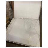 White Desk & Shelving Unit - Modular Panel System (Hardware Not Included)