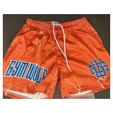 wolf box - Gymwolf Graphic Orange Shorts - Small