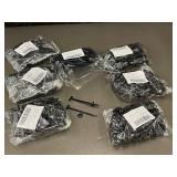 Automotive Nylon Clip Assortment 7 bags 100-Piece Universal Auto Fasteners - Interior Trim