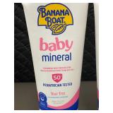2x Banana Boat Baby Mineral Sunscreen SPF 50+ Pediatric Tested