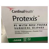 Lot of 2 Boxes Cardinal Health Protexis Surgical Gloves Size 7.5