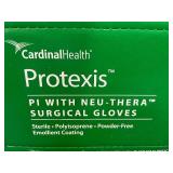 Lot of 2 Boxes Cardinal Health Protexis Surgical Gloves Size 7.5