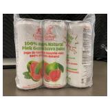 Trol - Elephant World Pink Guava Juice 6-Pack - 100% Natural 10.8 oz Cans (320 ml)