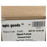 ID 2 - Epic Goods Dipped Pretzels Caramel Swirl 2.8 oz - 12-Pack