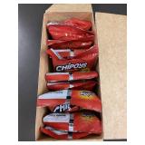 SD 3 - Chipoys Fire Red Hot Tortilla Chips - Spicy Rolled Mexican Snack (Lot of 10)