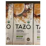 WY 3 - TAZO Organic Chai Latte Black Tea Concentrate 32 oz (1 qt) - Organic (Lot of 3)