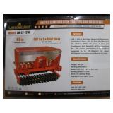 LandHonor 66" No Till Seeder w/3 Point & Skid Steer Mounts