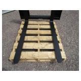 AGT 48" Skid Steer Pallet Forks