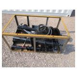 Mower King Skid Steer Auger w/6"-12"-14" Bits