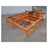 LandHonor 72" Skid Steer Square Bale Accumulator Grapple