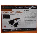 Wolverine Skid Steer Auger w/12" & 18" Augers