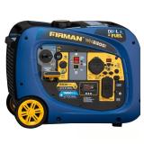 Firman Whisper Hybrid Series 3000 W 120 V Gas/LP Portable Portable Generator 3000 W Msrp $999.99
