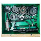 Greenlee 7310SB SlugBuster KnockOut Pinch Set For 1/2" thru 4" Conuit Designed for making clean quick holesMsrp $2,822.77 read description