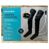 Homedics real relief full leg air compression system