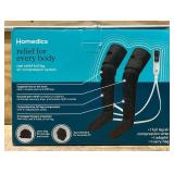 Homedics real relief full leg air compression system