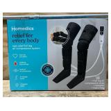 Homedics real relief full leg air compression system see description