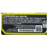 *RYOBI 40V HP Brushless 26 in. Cordless Battery Hedge Trimmer tool onlysee description